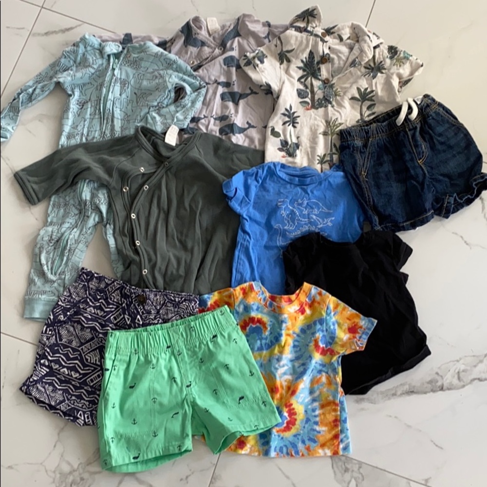 Lot of boys clothes
